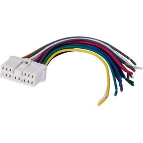 Wire Harness Compatible with Subaru Plugs Into Factory Car Stereo CD Player