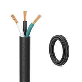 FIRMERST 10 Gauge 3 Conductor Power Cable SJTW 300V Pure Copper Wire 10 Feet