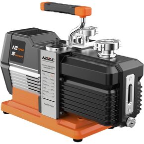 NAVAC NP12DA1 Ammonia Vacuum Pump, 12 CFM, 5 Microns, DC, Industrial Grade