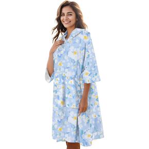 KFUBUO Plus Size Beach Cover Up for Women 2023 Beach Robe Summer Beach Dresses Swimsuit Cover Ups with Pockets Purple in Kuwait