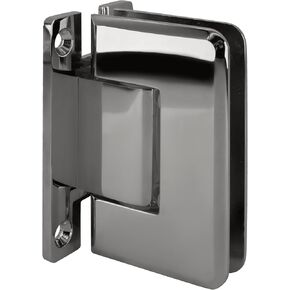 CRL Pinnacle 337 Series Chrome Adjustable Wall Mount Full Back Plate Hinge