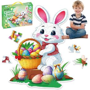 Halloween Puzzles for Kids Age 4-6, 70pcs Giant Halloween Floor Puzzles Educational Jigsaw Puzzles for Kids Ages 3-8 Toys for Boy Girls