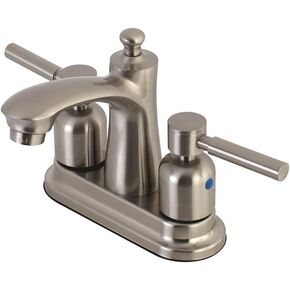 Kingston Brass FB7621DL 4 in. Centerset Bathroom Faucet, Polished Chrome