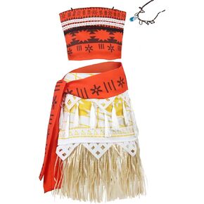 Princess Girls Costume Princess Dress up Cosplay Costume Halloween(4-5Year/120cm,KID)