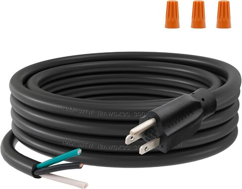 GAUGE 12 GAUGE 6 FET 3 PRONG POWER CORD مع ثلاثة طرف برغي in Kuwait
