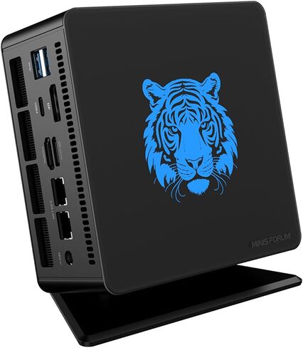 MINISFORUM X1-255 Mini PC AMD Ryzen 7 255(8C/16T) 32GB DDR5 512GB SSD Desktop Computer, HDMI2.1|DP2.0|2xUSB4 Video Output, 1x Oculink Port, 2.5G RJ45 Port/WiFi7/BT5.4, Radeon Graphics Micro PC in Saudi Arabia