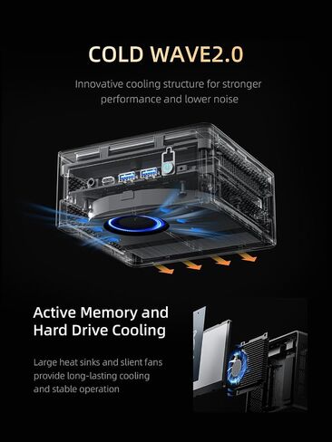 MINISFORUM X1-255 Mini PC AMD Ryzen 7 255(8C/16T) 32GB DDR5 512GB SSD Desktop Computer, HDMI2.1|DP2.0|2xUSB4 Video Output, 1x Oculink Port, 2.5G RJ45 Port/WiFi7/BT5.4, Radeon Graphics Micro PC in Saudi Arabia
