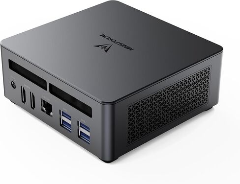MINISFORUM X1-255 Mini PC AMD Ryzen 7 255(8C/16T) 32GB DDR5 512GB SSD Desktop Computer, HDMI2.1|DP2.0|2xUSB4 Video Output, 1x Oculink Port, 2.5G RJ45 Port/WiFi7/BT5.4, Radeon Graphics Micro PC in Kuwait