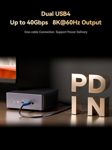 MINISFORUM X1-255 Mini PC AMD Ryzen 7 255(8C/16T) 32GB DDR5 512GB SSD Desktop Computer, HDMI2.1|DP2.0|2xUSB4 Video Output, 1x Oculink Port, 2.5G RJ45 Port/WiFi7/BT5.4, Radeon Graphics Micro PC in Kuwait