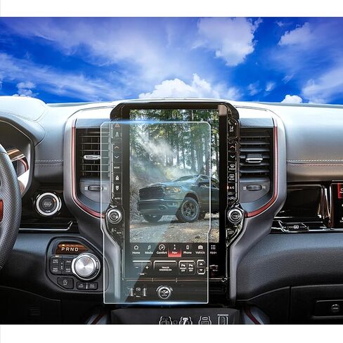 2025 RAM 1500 Screen Protector Matte for 2025 RAM 1500 Tungsten 14.4inches accessories 2025 Ram 1500 Laramie Rebel Rho Limit in Kuwait