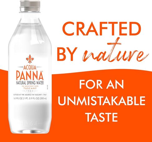 Acqua Panna Mater Spring Water ، 11.15 Fl Oz Plastic Water Bottles (24 Count) in Saudi Arabia