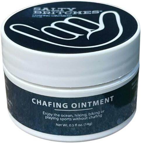 Salty Britches® Chafing Ointment | Protective Barrier Against Chafing and Irritation | Provides Soothing Relief for Skin Irritation (0.5oz Jar Pack of 2) in Kuwait