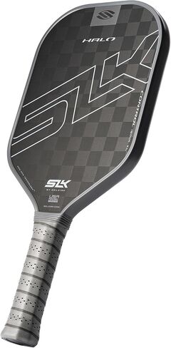 Selkirk SLK Halo Control XL Pickleball Paddle | مجداف ألياف الكربون الخام مع بوليمر بوليمر باور كور | مضارب المخلل المصنوعة في الولايات المتحدة | أخضر in Kuwait