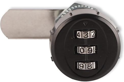 3 Digit Combination Latch, Cabinet Combination Locks, Digital Locks for Cabinets, Mailboxes, Drawers, Lockers, Etc(19 0.5~12mm Cabinet Thickness) in Kuwait