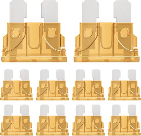 15A Standard Car Fuses 15 Amp Automotive ATC ATO Blade Fuse 15Amp Auto Fusibles for RV Truck SUV Camper (Pack of 50Pcs) in Kuwait