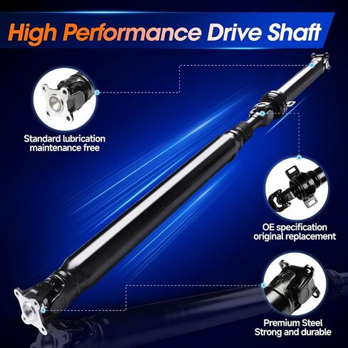 936-761 Rear Drive Shaft Prop Shaft Driveshaft Assembly Fit for Toyota Tacoma 2005-2010 2.7L, RWD, Manual Transmission, Replace# 3711004201 in Saudi Arabia