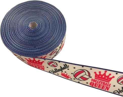 MMvolesy 10 Yards 1'' 25MM Pink Bear Pattern Cartoon Printed Grosgrain Ribbons DIY Handmade Materials for Gift Box Packaging Christmas Wedding Decoration in Kuwait