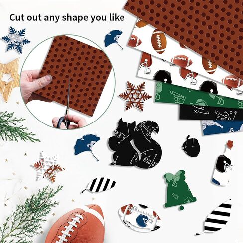 Sports Scrapbook Paper Pad,24 Pcs Golf Pattern,Green Background，Double-Sided Decopodge Paper,Cardstock Paper for Scrapbooking DIY Decorative Background Cardmaking Supplies Craft Paper in Saudi Arabia