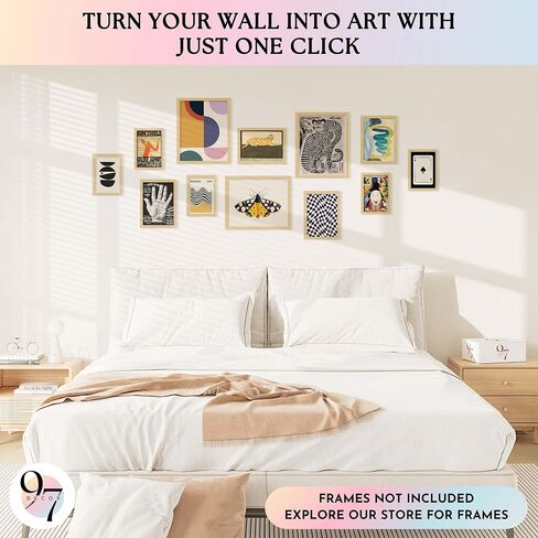 97 Decor Cute Preppy Room Decor Aesthetic - Pink Preppy Posters for Bedroom, Preppy Prints for Wall Decor, Light Pink Art Preppy Pictures, Dorm Wall Art for College Teen Girls Apartment Decorations in Saudi Arabia