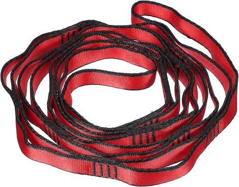 PATIKIL 22KN Adjustable Daisy Chain Yoga Extend Belt, Nylon Climbing Sling Straps for Home Workout Exercise Pilates Gymnastics in Kuwait
