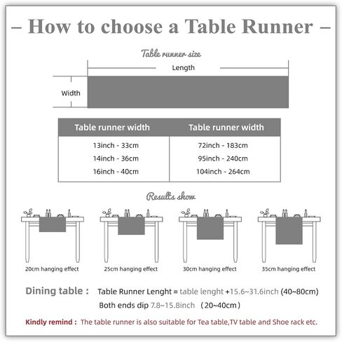 Harorbay White Table Runner 13 × 95 بوصة ، وشاح مزرعة الفضة مزرعة لغرفة الطعام في المطبخ حفلة الشتاء ، طاولة تطريز الثلج على طاولة القهوة (استير دولة) in Saudi Arabia