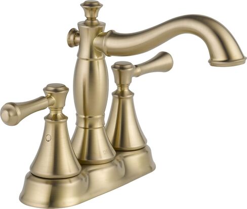 Delta Faucet Cassidy Centerset Bathroom Faucet Chrome, Bathroom Sink Faucet, Metal Drain Assembly, Chrome 2597LF-MPU in Kuwait