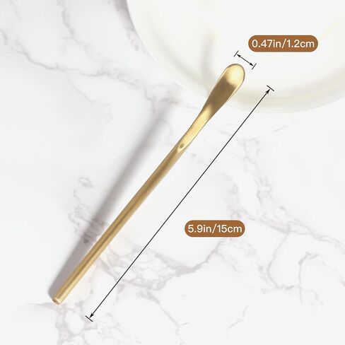 IMEEA Coffee Stirrers Demitasse Espresso Spoons SUS304 Stainless Steel Coffee Stir Sticks 5.9-Inch Tea Spoon, Set of 4 in Kuwait