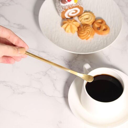 IMEEA Coffee Stirrers Demitasse Espresso Spoons SUS304 Stainless Steel Coffee Stir Sticks 5.9-Inch Tea Spoon, Set of 4 in Kuwait