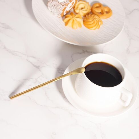 IMEEA Coffee Stirrers Demitasse Espresso Spoons SUS304 Stainless Steel Coffee Stir Sticks 5.9-Inch Tea Spoon, Set of 4 in Kuwait