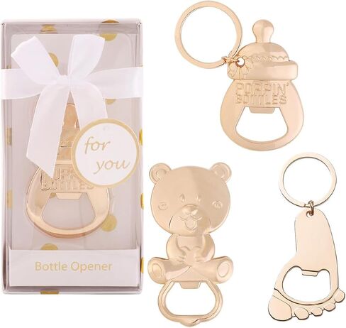 24PCS Poppin Keychain Baby Openers for Baby Shower Party Favors Return Gifts for Guests,Baby Shower Party Decor or Baby Birthday Souvenirs Game Prizes Gender Reveal Party Supplies (Multi-Pink) in Saudi Arabia