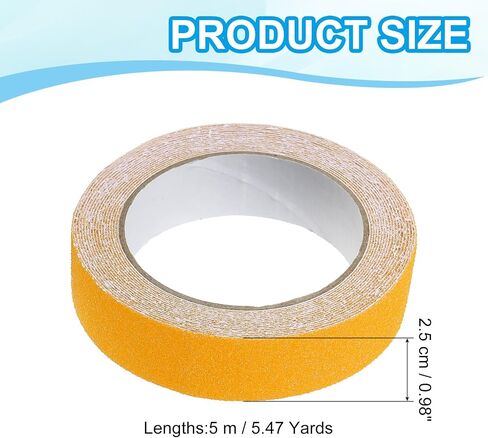 PATIKIL Gaffers Tape 5.47 Yards x 0.98 Inch,Multipurpose Waterproof Non-Reflective Pro Gaffer Tape for Floor Wall Electrical Cords Stage Photography Radio, Brown in Kuwait