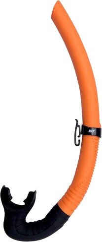 IST Dry Top Foldable Snorkel for Freediving & Spearfishing, Flexible Roll Up Design, Compact for Travel in Kuwait