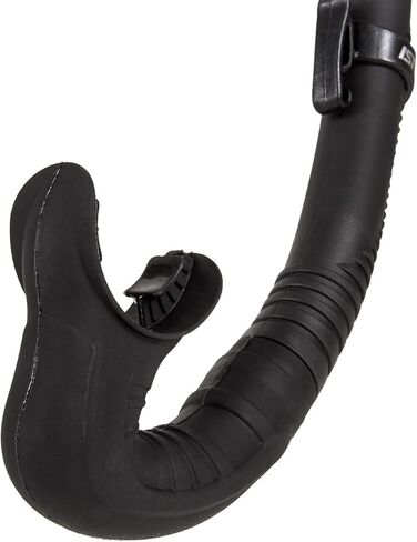 IST Dry Top Foldable Snorkel for Freediving & Spearfishing, Flexible Roll Up Design, Compact for Travel in Kuwait