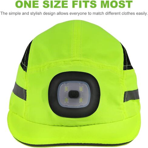 Bump Cap for Safety Baseball Cap Style Hard Hats for Adult Men Women Breathable Lightweight Safety Hat for Head Protection with Reflective Stripes in Kuwait