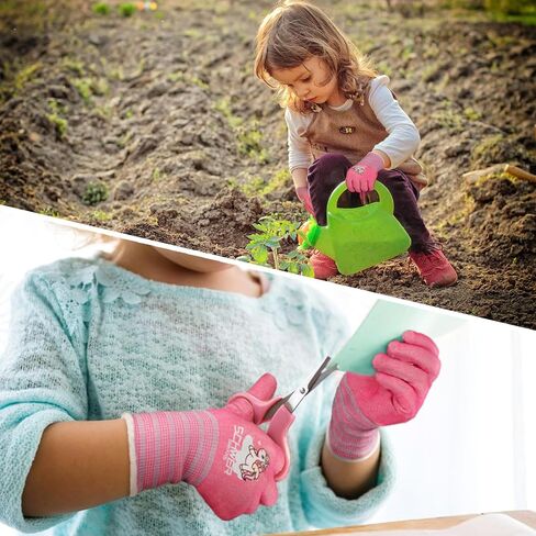 Schwer 2 Pairs MINI-KIDDO ANSI A6 Kids Cut Resistant Gloves MN1917, PFAS Free, Kids Fishing Gloves, Food Grade Cutting Gloves for Cooking, Whittling, Wood Carving, Mandolin and DIY (S, 9–14 Years) in Kuwait