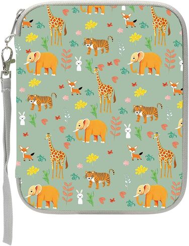 Card Case for Yoto cards Think Pink – Kids Yoto Accessory, Soft Portable Folder with Zipper & 80 Pockets for Yoto Player & Mini Audiobook Cards, Card Binder Holder with Sleeves for Travel in Kuwait