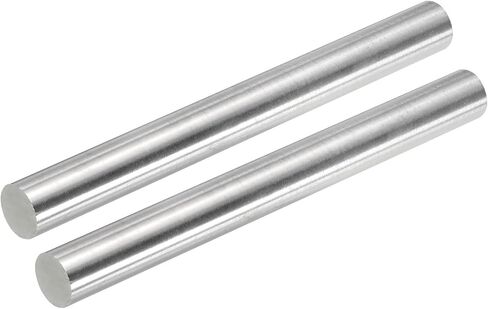MECCANIXITY 304 Stainless Steel Round Rods, 16mm x 250mm Solid Shaft Rods for DIY Craft Model Car Helicopter Airplane, Pack of 2 in Kuwait