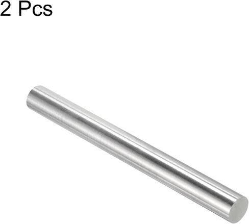 MECCANIXITY 304 Stainless Steel Round Rods, 16mm x 250mm Solid Shaft Rods for DIY Craft Model Car Helicopter Airplane, Pack of 2 in Kuwait