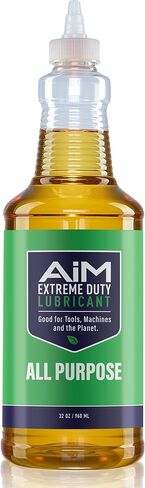 PlanetSafe AIM مجموعة مواد التشحيم شديدة التحمل 32oz، مع غطاء يوركر، بخاخ، وأغطية أطراف الإبرة، غير سامة، آمنة، عديمة الرائحة، مواد تشحيم صناعية قوية متعددة الأغراض، آمنة على الكوكب in Kuwait