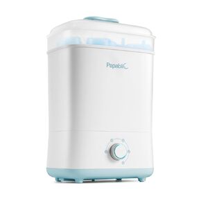 Papablic Baby Bottle Sterilizer and Dryer, Electric Steam Sanitizer for Baby Bottles & Essentials, Large Capacity Holds 11 Bottles