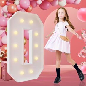 Marquee Numbers, 4FT Marquee Light up Numbers,LED Light Up Number 1- DIY Party decorations, elevate your events with marquee letters 4 feet tall, perfect for Party, Birthday, Baby Shower