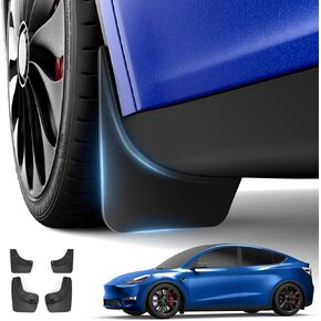 2025 2024 Tesla Model 3 Highland Mud Flaps Splash Guard with No Drilling Installation, All Weather Mud Guards Mudflaps for Tesla Model 3 Exterior Accessories (Set of 4)