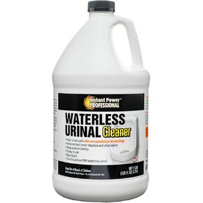 Instant Power Professional Waterless Urinal Cleaner – Removes Hard Water Deposits and Other Stains, Prevents Drain Buildup, Ready to Use, 1 Gal