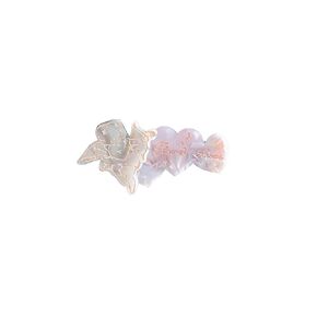 Flower Knows Hair Clip (Amethyst)
