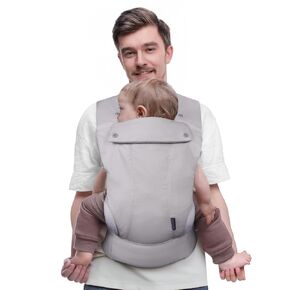 mommore Baby Carrier Newborn to Toddler, Ergonomic, Comfort Baby Infant Carriers, Lumbar Support, Lightweight Adjustable Head Support/Waist Belt, Easy to Put On, with Storage Bag