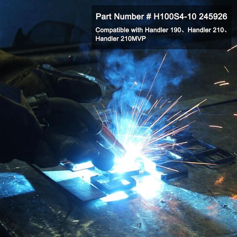MIG لحام الشعلة شعلة ناظر 245924 هوبارت هاندلر 135/140/175/180/187 MIG لحاملي ، 100A 15ft بديل لحام هوبارت مع طقم لحام MIG .030 ".035" Tip-Nozzle-Diffuser in Kuwait