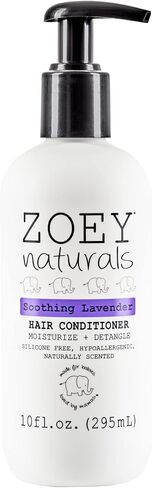 Zoey Naturals - Sweet Citrus Hair Conditioner for Kids, Tear-Free, Hypoallergenic, Paraben-Free, Cruelty Free, Made in USA in Kuwait