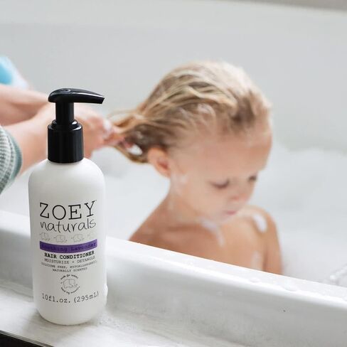 Zoey Naturals - Sweet Citrus Hair Conditioner for Kids, Tear-Free, Hypoallergenic, Paraben-Free, Cruelty Free, Made in USA in Kuwait