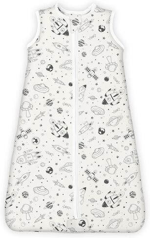 1.0 TOG Sleep Sack 6-12-15 Months, Winter Sleep Sack with Sleeveless, Cozy Premium Baby Wearable Blanket with 2-way Safe Zipper All Season Sleeping Bags, 1-pack in Kuwait