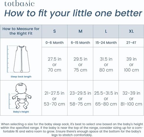 1.0 TOG Sleep Sack 6-12-15 Months, Winter Sleep Sack with Sleeveless, Cozy Premium Baby Wearable Blanket with 2-way Safe Zipper All Season Sleeping Bags, 1-pack in Kuwait